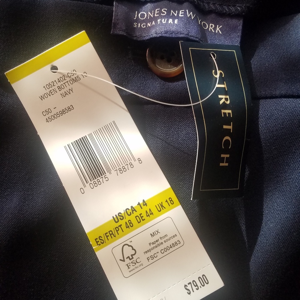 Navy blue dress pant